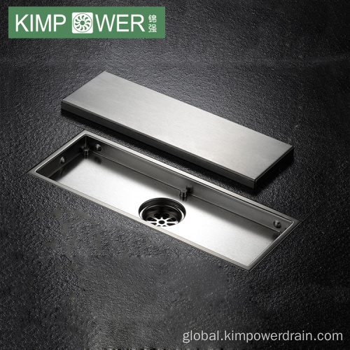 Stainless Steel Floor Drain Rectangular stainless steel anti odor shower floor drain Manufactory